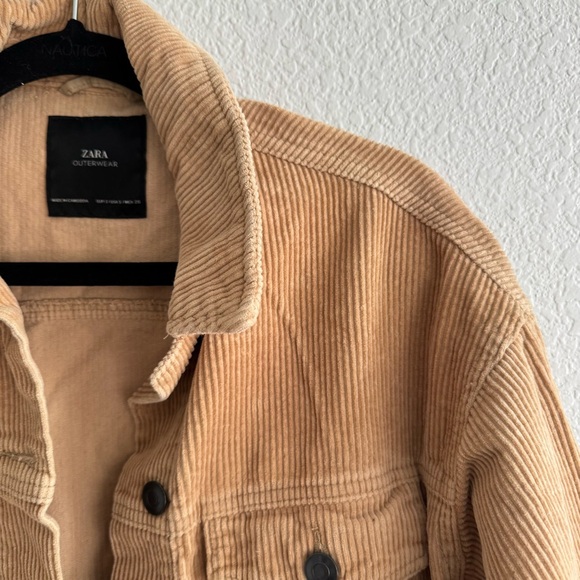 ZARA Oversized Corduroy Jacket small - Picture 2 of 6